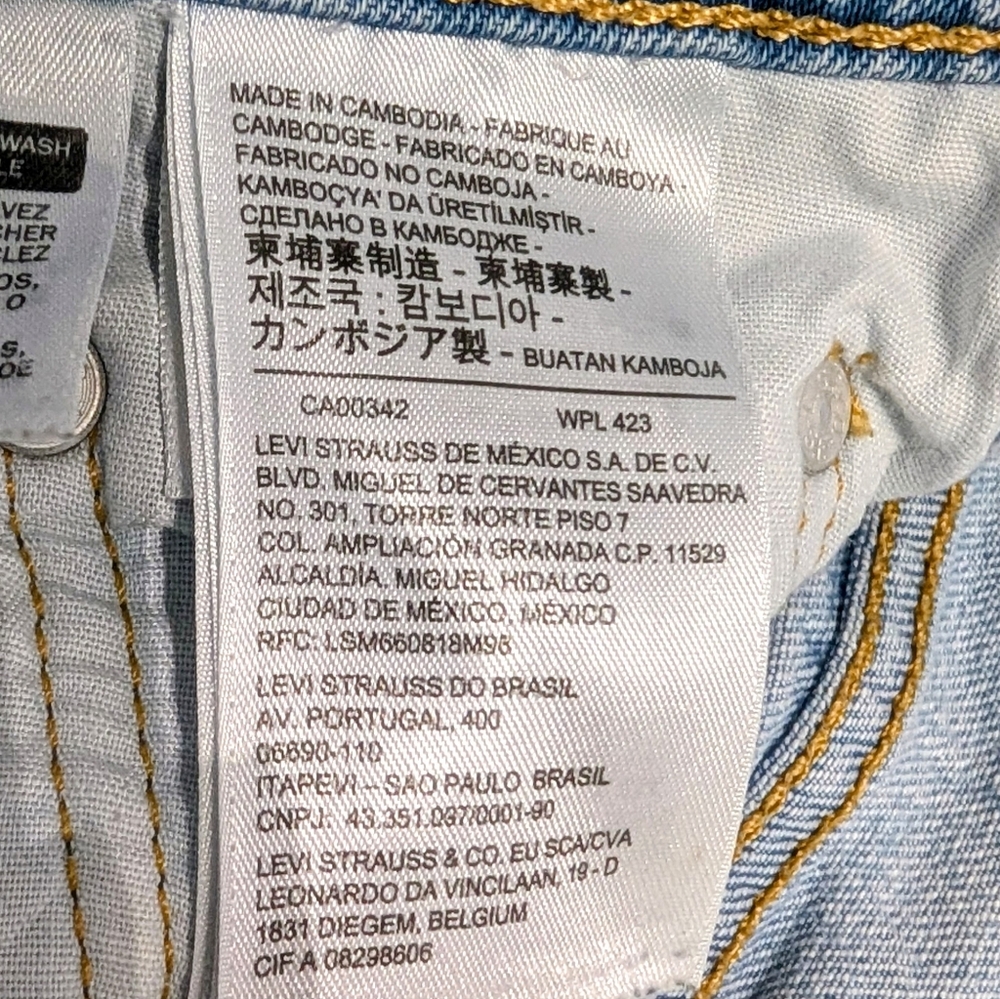 Levi's 501® Original Fit Stretch Women's Jeans, size W25 L30 - Picture 9 of 16